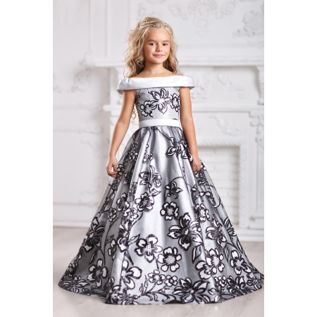Ошатне бальне плаття для дівчинки 11714