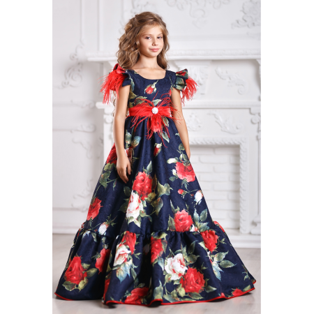 Ошатне бальне плаття для дівчинки 11712