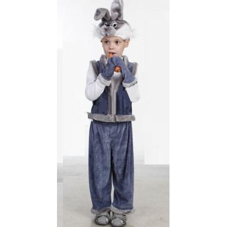 Карнавальный костюм Заяц серый №2