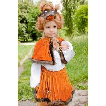 Карнавальный костюм Белочка №1