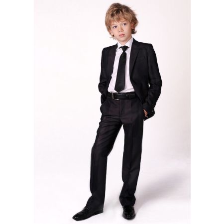 Костюм шкільний для хлопчика 70526 Deloras чорний