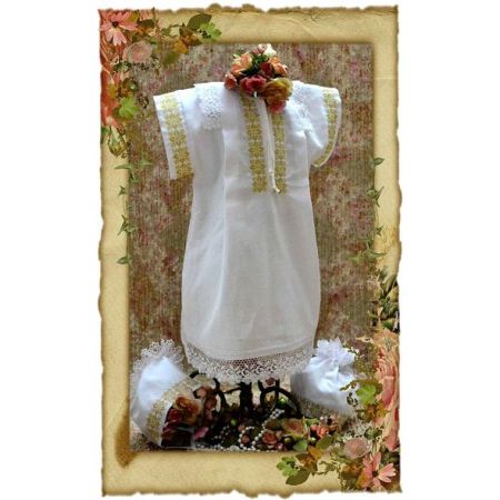 Сорочка хрестильна "Золото"