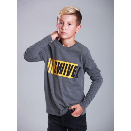 Світшот для хлопчика 2828/1 сірий ТМ Marions