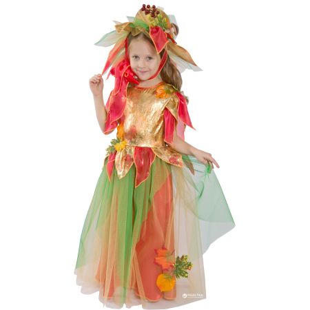 Карнавальный костюм для девочки Золотая Осень №5 ТМ Сашка 
