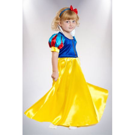 Карнавальный костюм для девочки Белоснежка №5 велюр ТМ Сашка