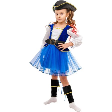Карнавальный костюм для девочки Пиратка №5 ТМ Сашка 
