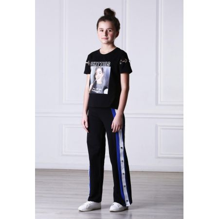 T-shirt for the girl 9186 black TM Marions