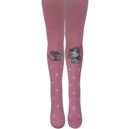 Tights for girls 8200 pink TM Easy Go