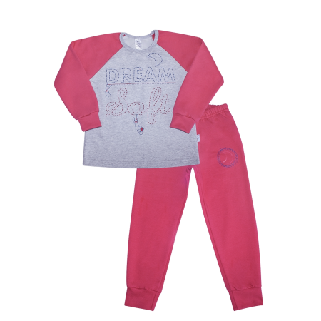 The pajamas warmed for the girl 104357/104611 TM SMIL