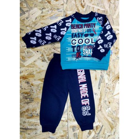 Suit (raglan and trousers) with a pile for the boy 1201 Turkey