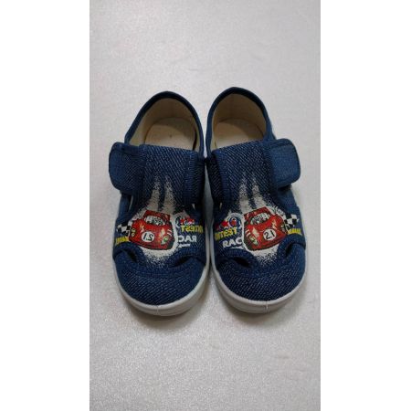 Туфлі текстильні Миша тачки ТМ Waldi