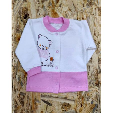 Кофта для дівчинки 3-07 рожева