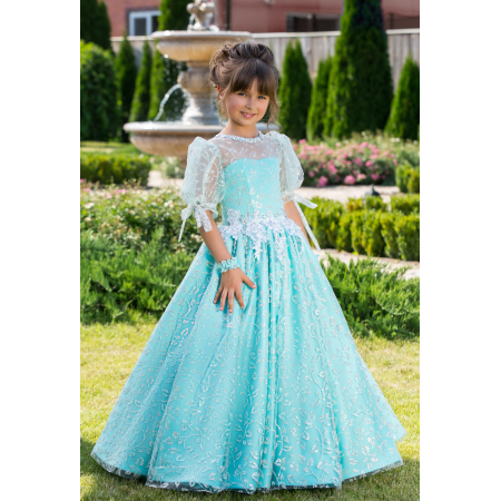 Ошатне бальне плаття для дівчинки 11749