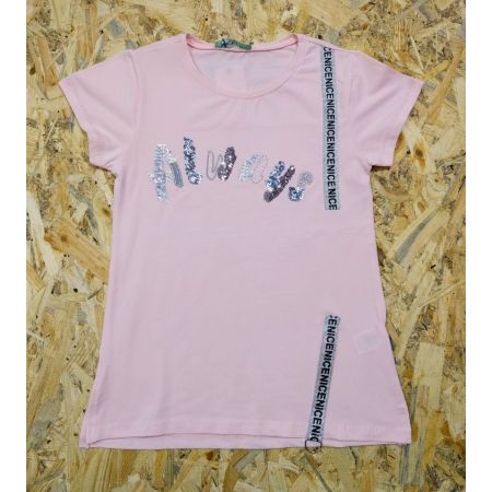 T-shirt for the girl 2601-087 powder pink Cichlid, Turkey