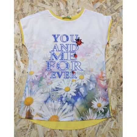 T-shirt tunic for the girl 2001-056 yellow Cichlid, Turkey