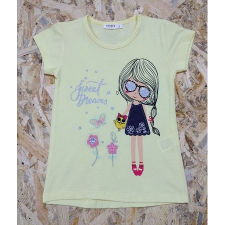 T-shirt for the girl 10243 yellow BREEZE GIRL Turkey