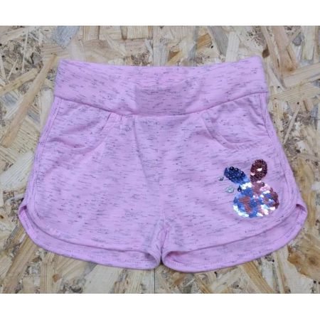 Knitted shorts for girls 5005 pink S&D kids, Hungary