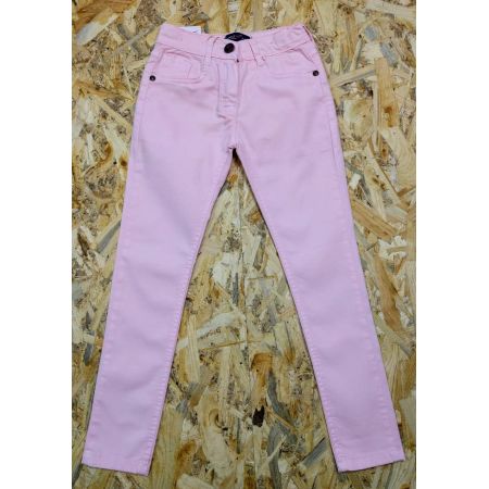 Cotton pants for girls 55153 pink powder