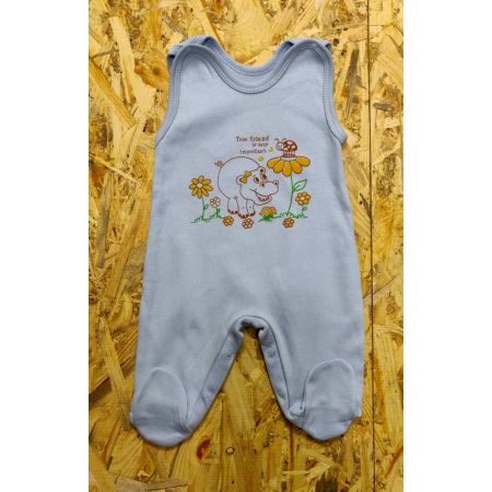Romper suit for boy 9-034 blue