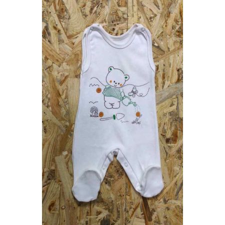Romper for a newborn 9-034 milk