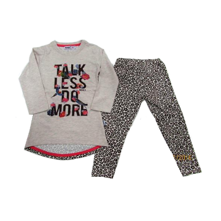 Set (tunic + leggings) for the girl 1001