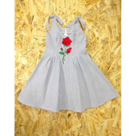 Сарафан Olga полоска 1002