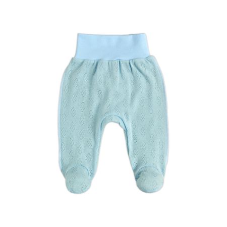 Повзунки штанці 14150-88 блакитний ажур