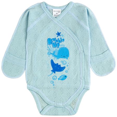 Body vest 19299-88 blue openwork