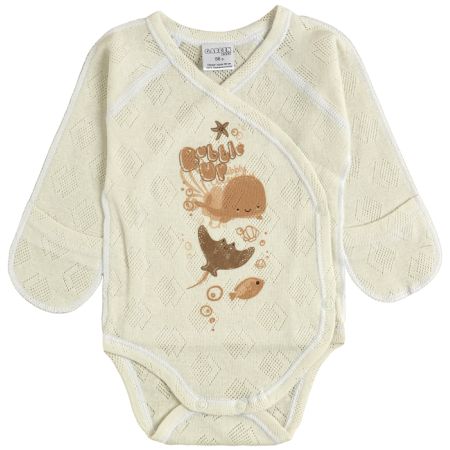 Body vest 19299-88 milk openwork