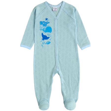 Jumpsuit man 10216-88/10823-88 blue openwork