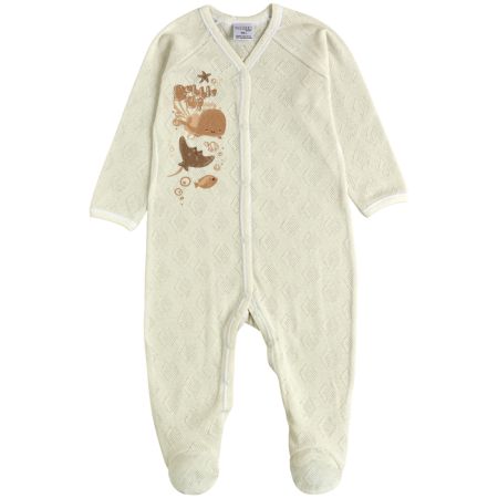 Jumpsuit little man 10216-88/10823-88 milk openwork