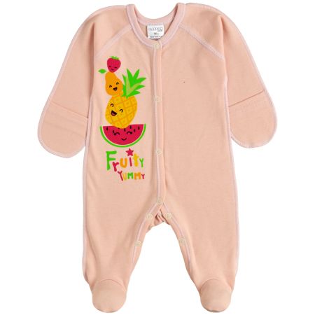 Jumpsuit man 10825-02 interlock peach