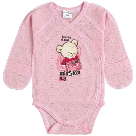 Bodysuit undershirt 19292-88 Secret Mission, pink lace