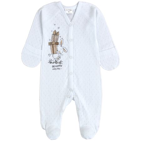 Jumpsuit man 10815-88 Be Happy white lace