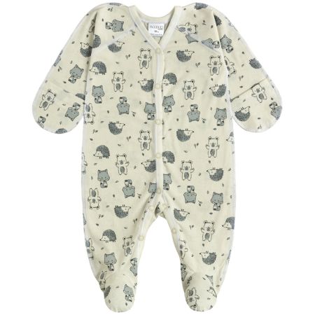 Overalls man 10812-03 cooler milk with gray