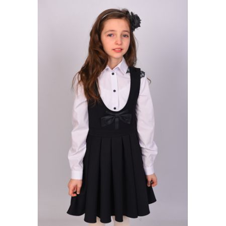 School sundress 36 black