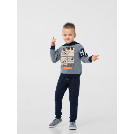 Худі 116479 сіро-чорне