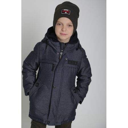 Куртка 1852 сірий меланж