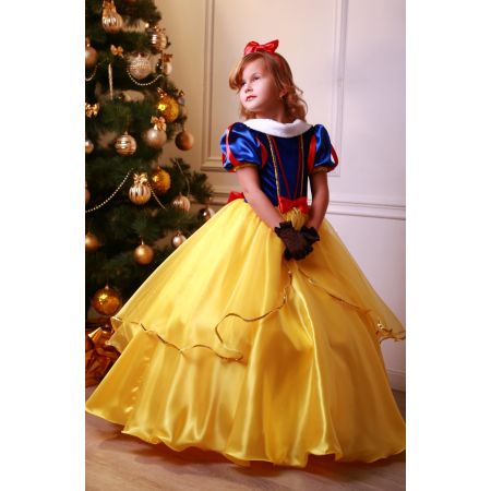 Карнавальный костюм Белоснежка премиум