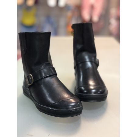 Ботинки для девочки черные 1712-01 PdP