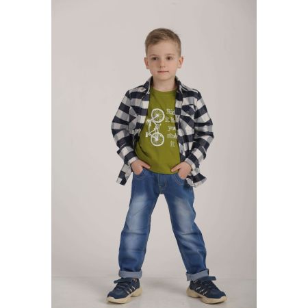 Джинси 634 / 1RONG блакитні