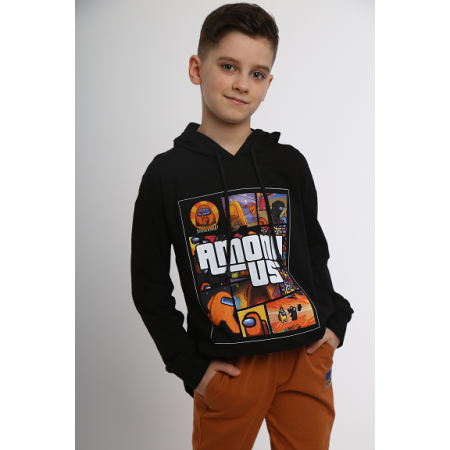 Худі 21716 Among Us чорний