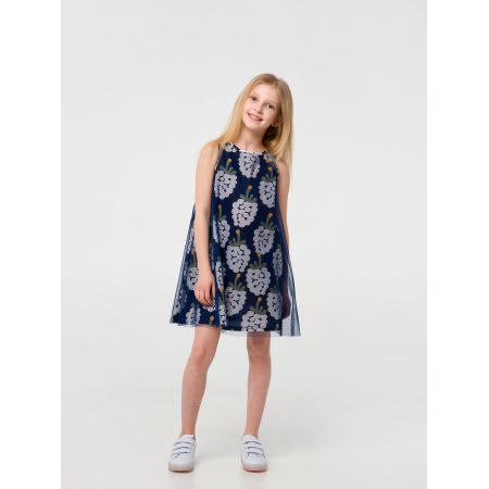 Платье 120318/120319 серое