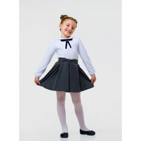 Classic skirt 120268 t gray melange