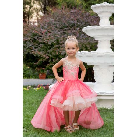 Ошатне бальне плаття 13716 ТРАНСФОРМЕР