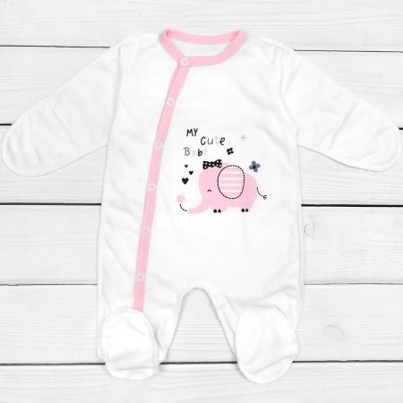 Man elephant pink 114