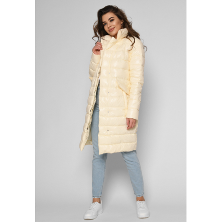 Jacket demi LS-8867-3 milk