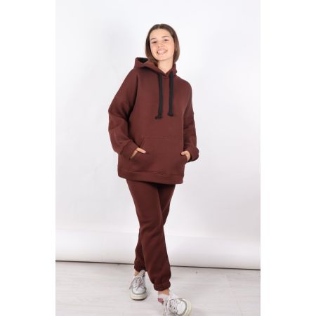 Спортивний костюм начіс 1740 шоколад