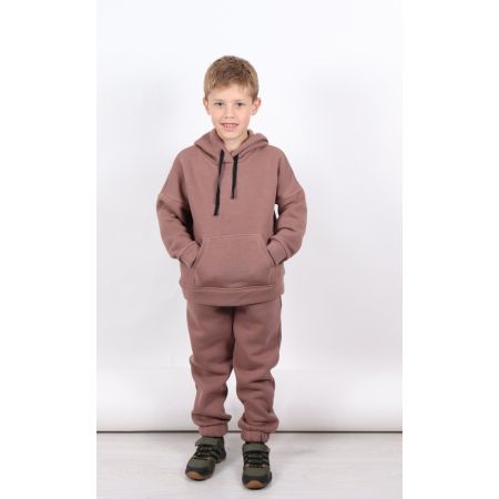 Спортивний костюм начіс 1741 пудра