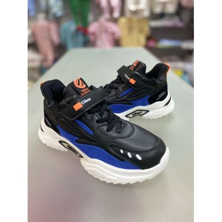 Кросівки black-blue E-72